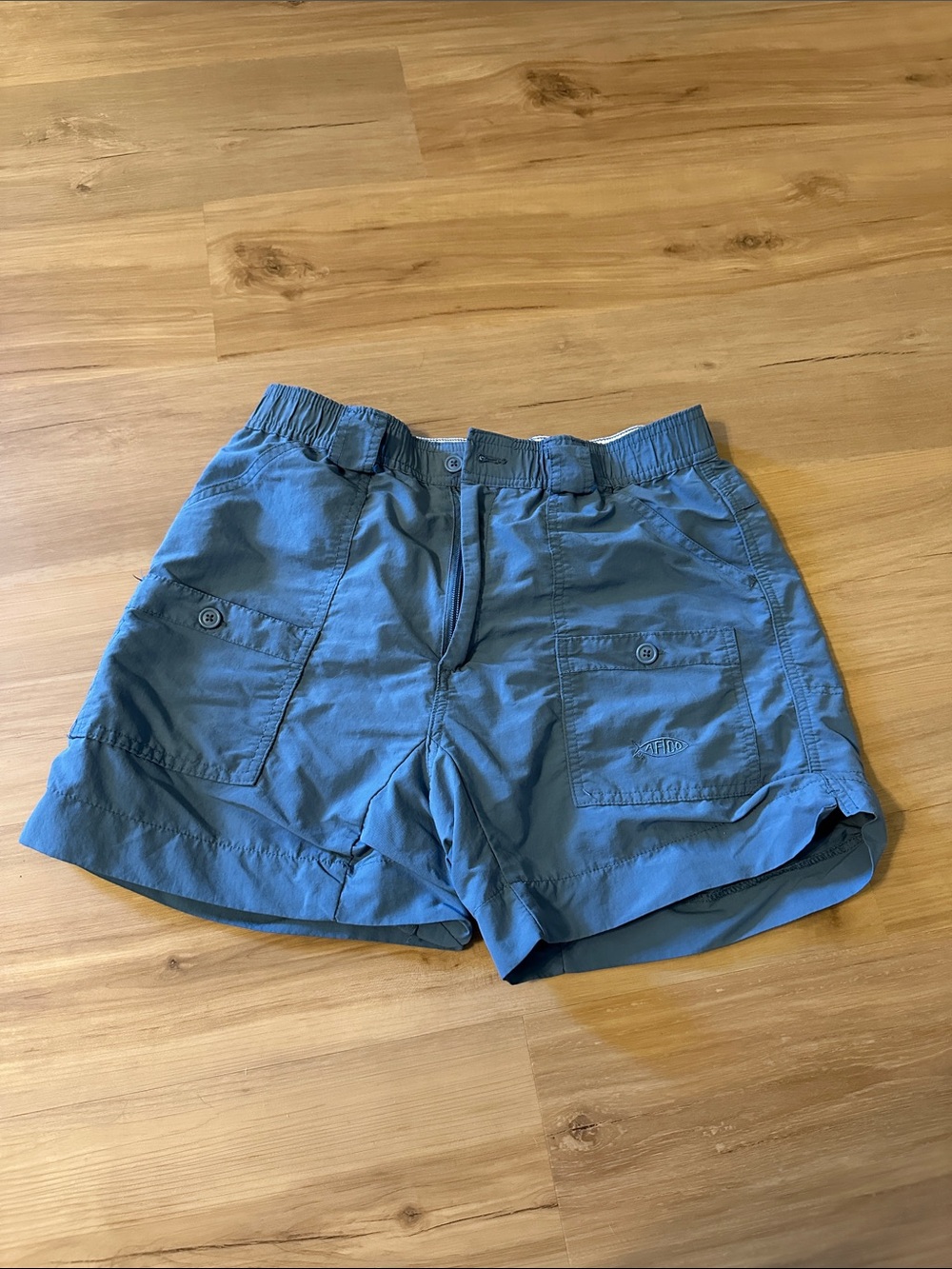 AFTCO Slate Blue Men's Cargo Shorts